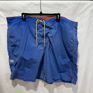 Drawstring Swim Trunks Cargo Pocket Mesh Lined Big Tall 3XB Polo Ralph Lauren